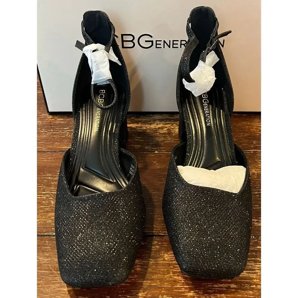 BCBGeneration Women's Rola Block Heel - Size 5.5